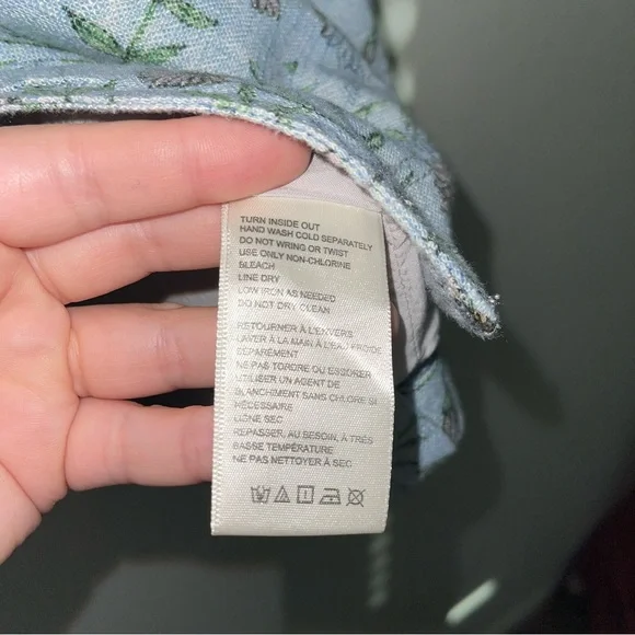 Free People We The Free Floral Print Blazer Size Medium - Picture 6 of 7